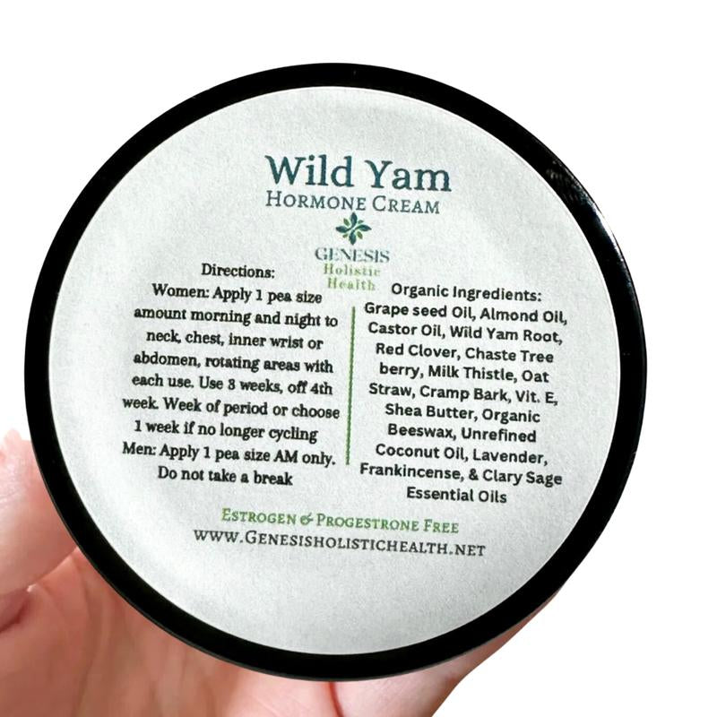 Genesis Wild Yam Cream - Original - 4 Oz Wild Yam